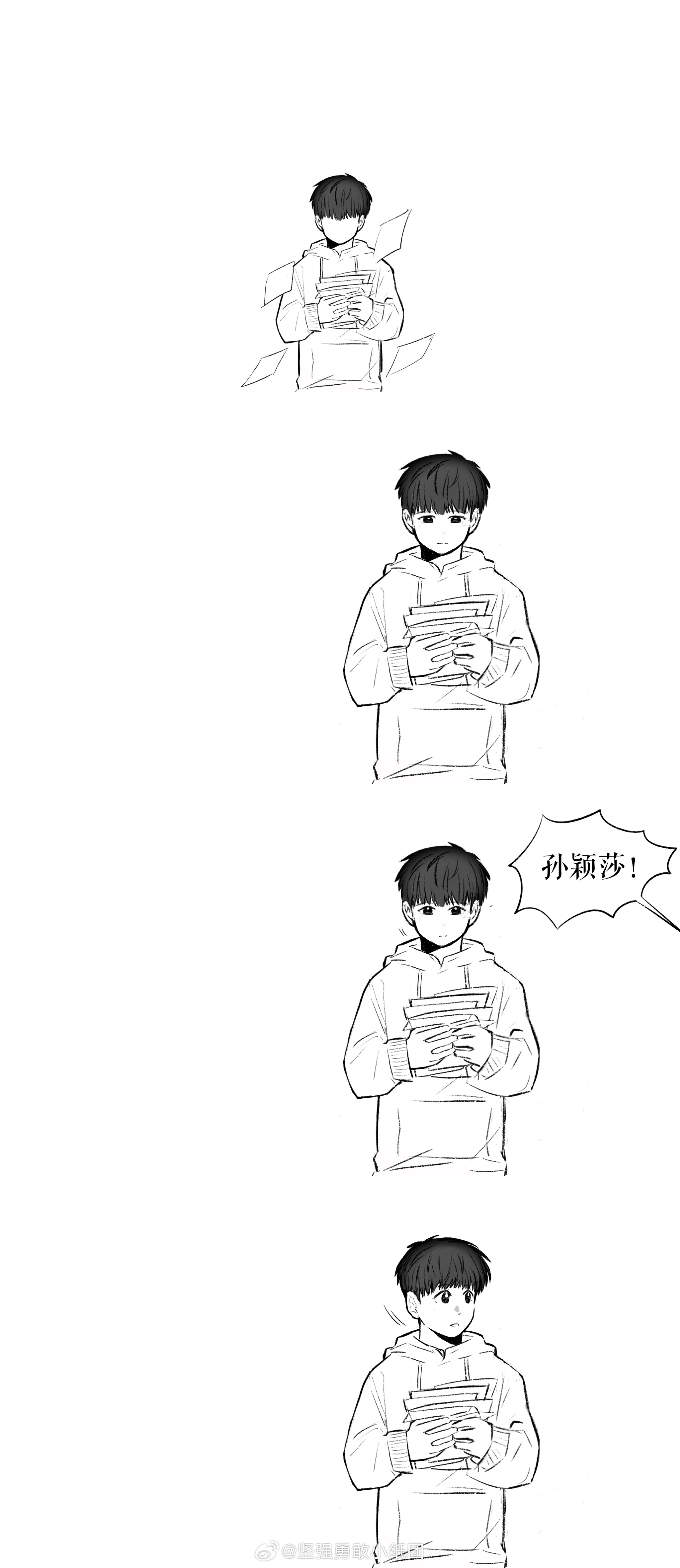 孙颖莎 把动画部分外的图拼了下，做个合集。这次的故事，比起短暂的，带着花火气息的