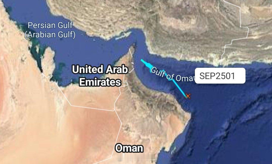 最新消息：伊朗无人机目前正活跃在阿曼湾上空，据报道，美国航空母舰“亚伯拉罕·林肯