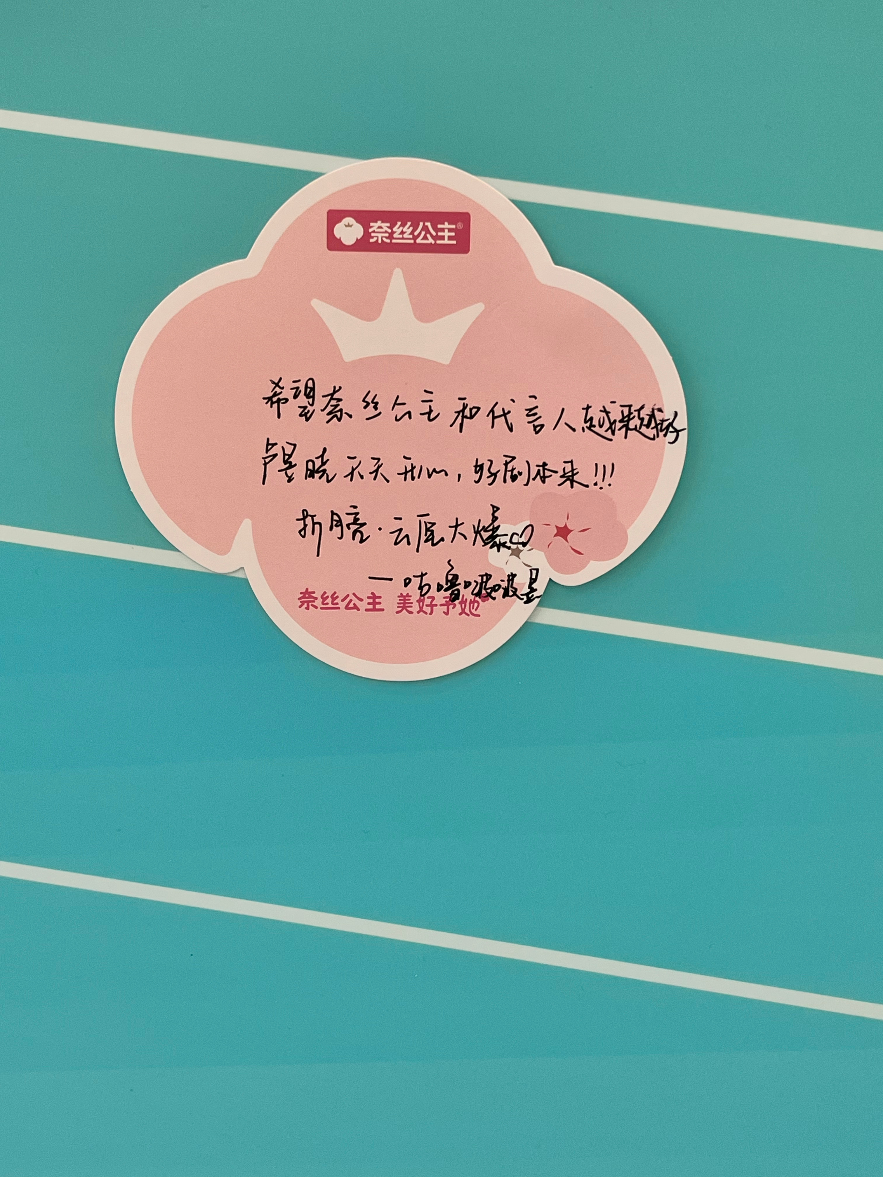 完全卢昱晓痛楼～好漂亮的布置奈丝公主卫生巾 ·奈丝公主 ​​​