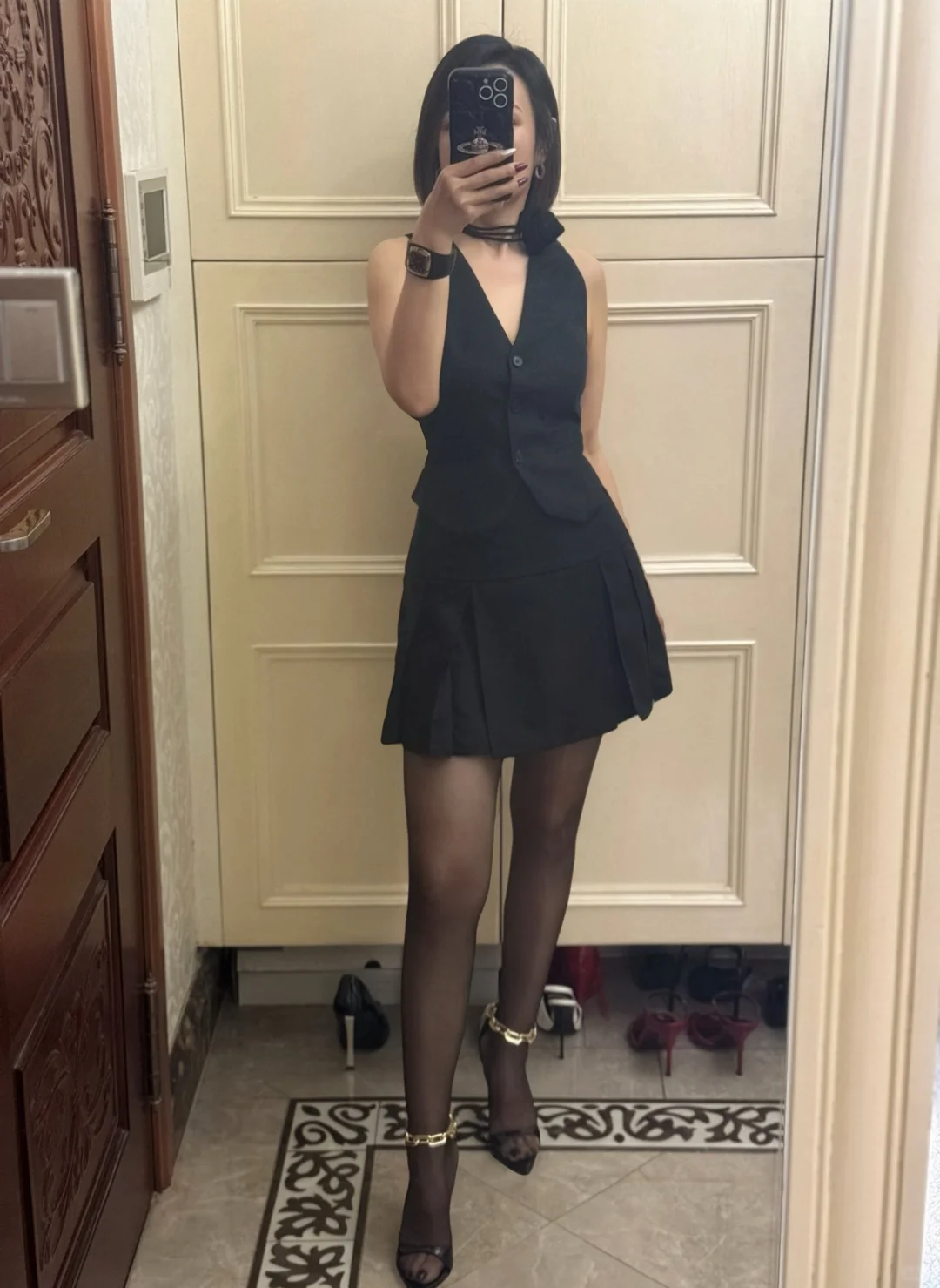 穿搭分享！👩‍🦰👠💄