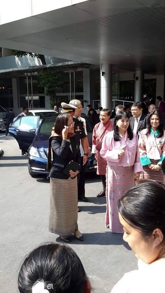 王室王室不丹王室 老照片：暹罗网友发的旧照片，2015年1月14日，县城二王后和