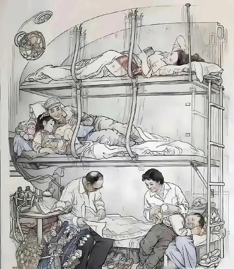 每周上下班往返都是卧铺，想想小时候一张卧铺票真是一票难求[呲牙]