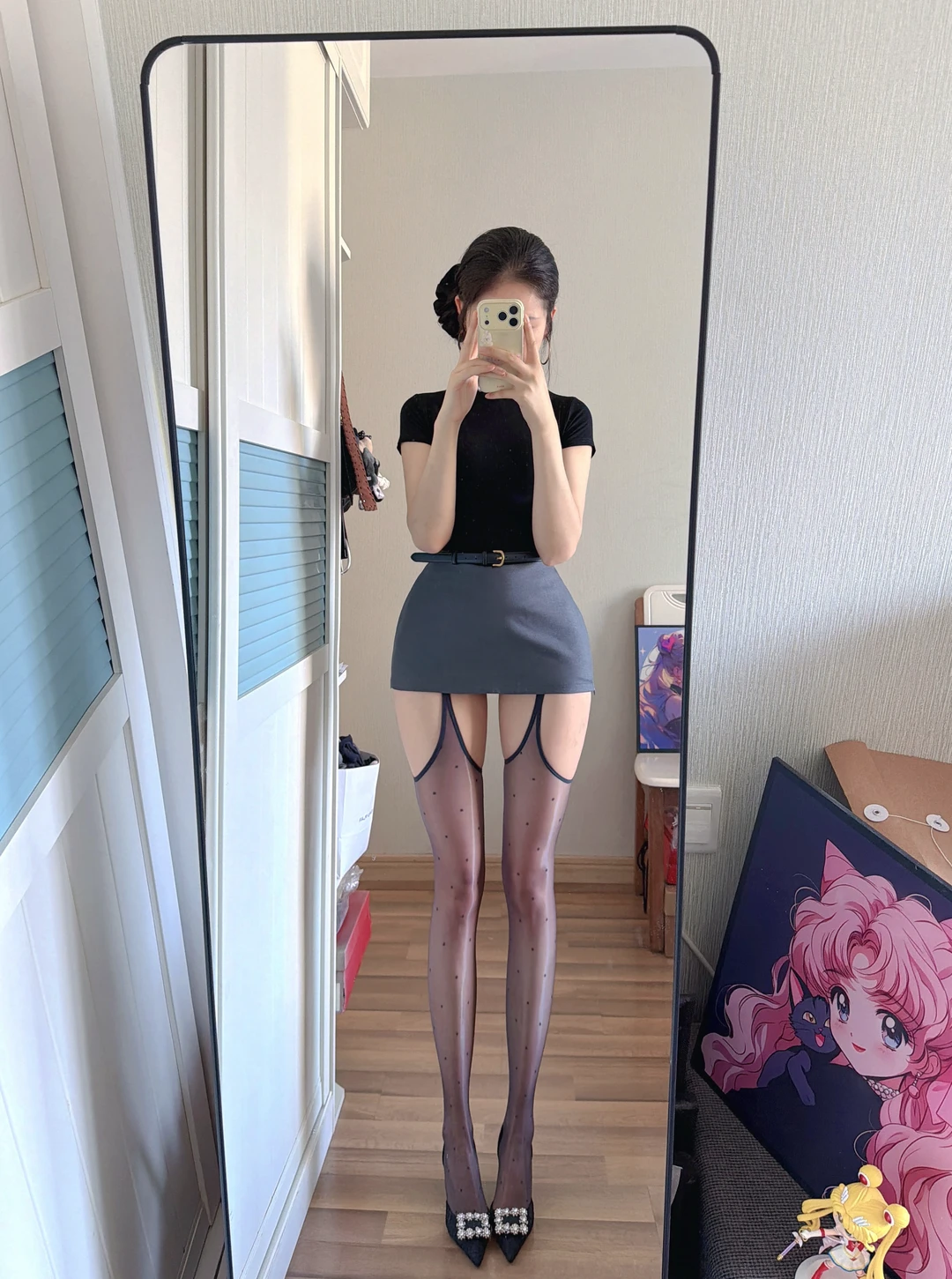 好喜欢我的腿！！