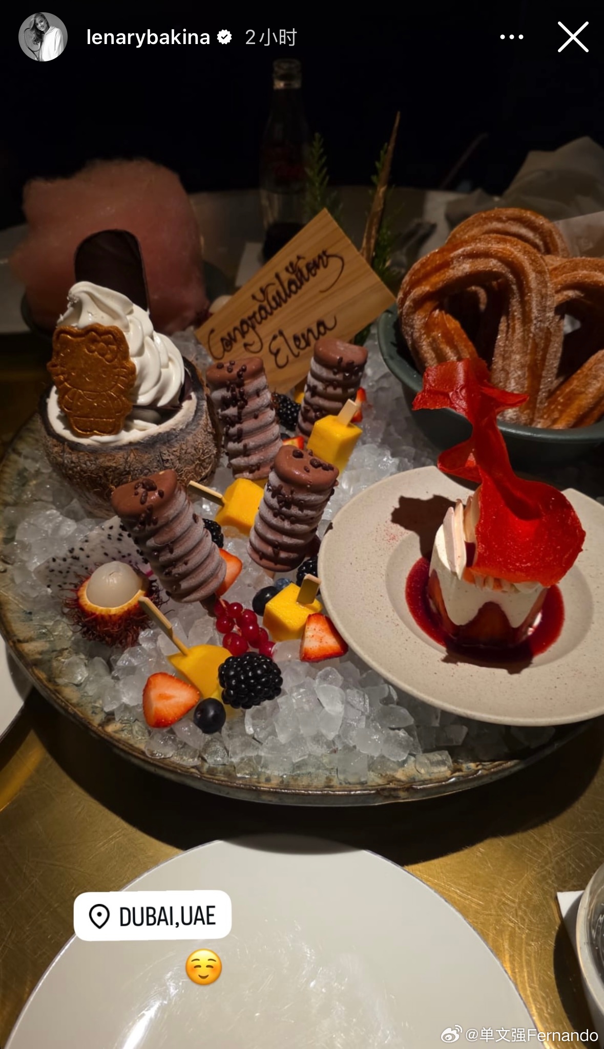 莱巴金娜，回到迪拜wta