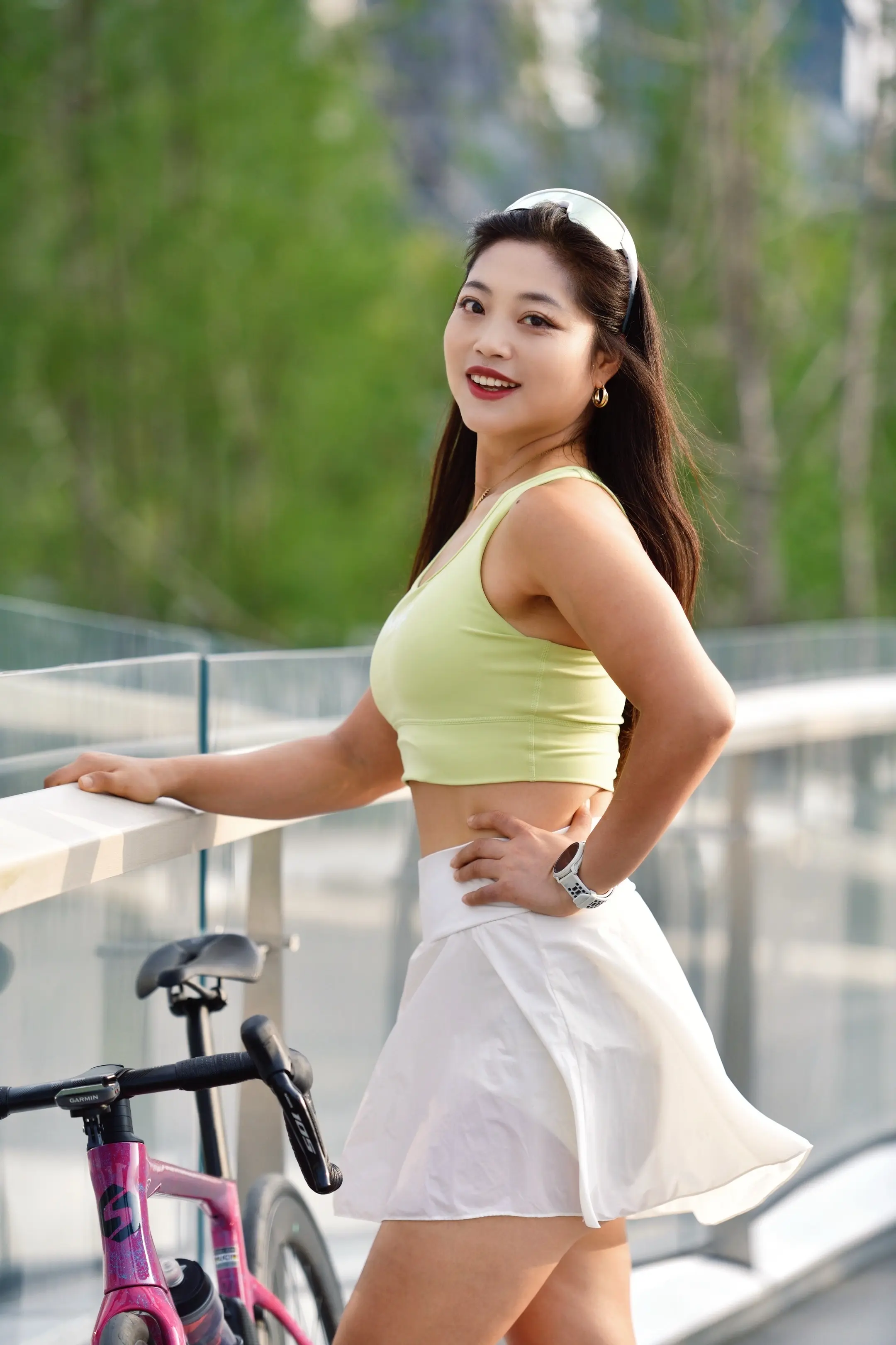 喜欢这么有活力的自己😝😝。