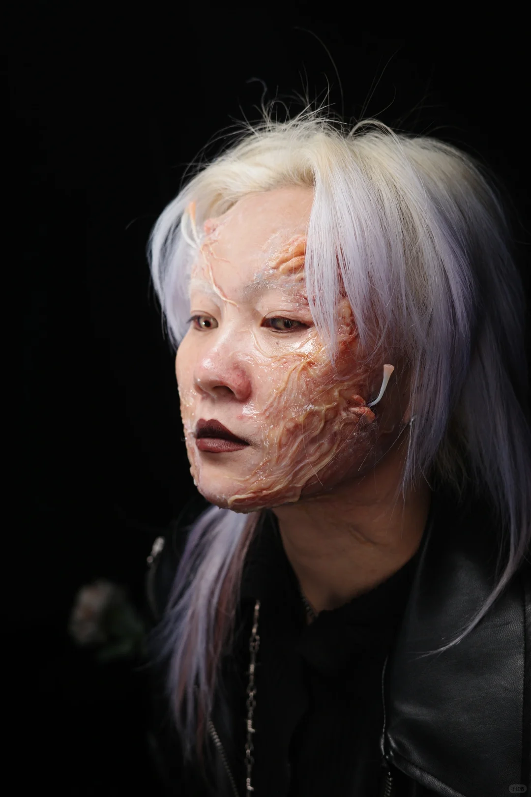 特效化妆班创意特效妆展示 模特：昭昭 摄影师：小p