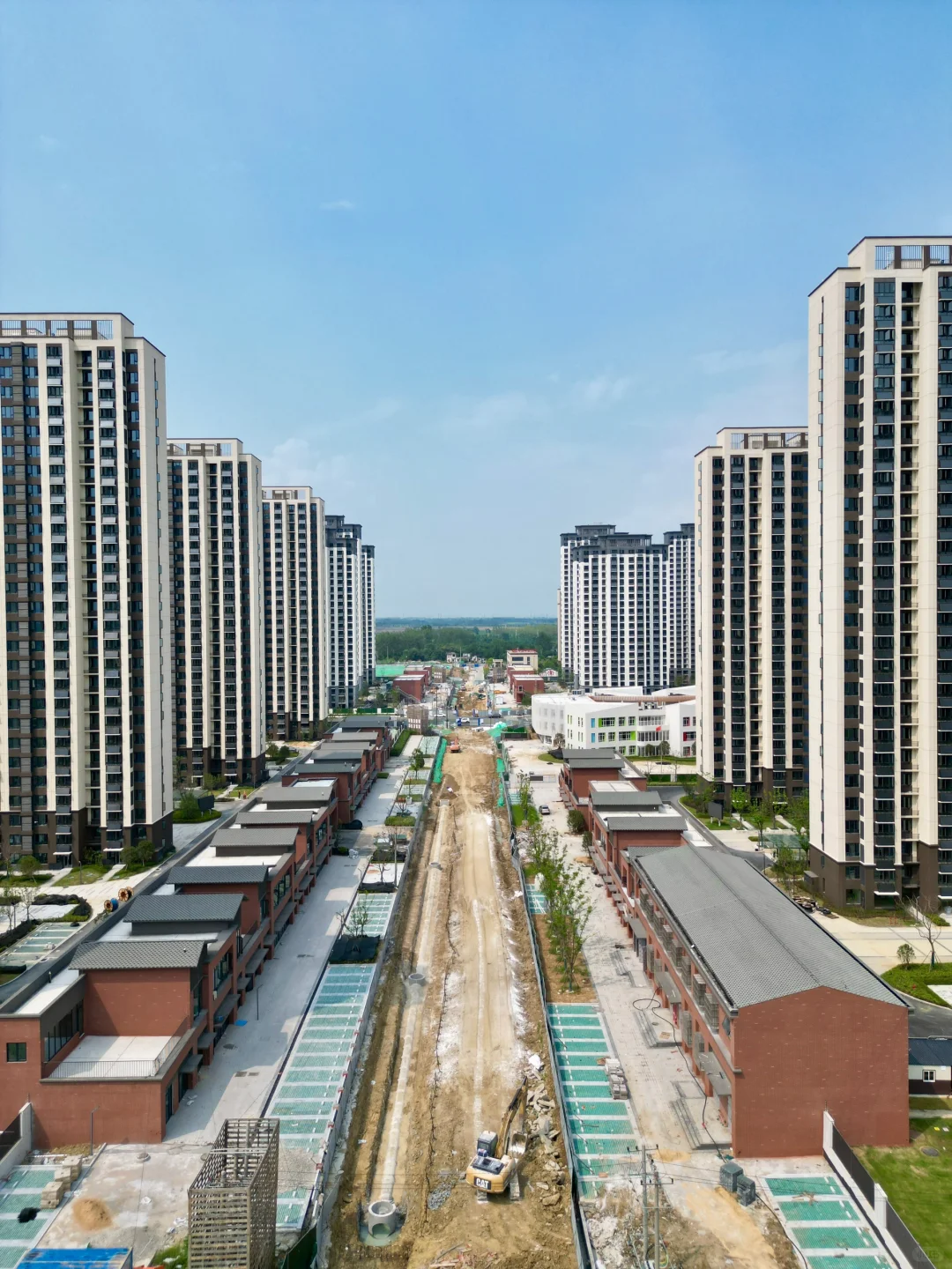 安徽省同期在建体量的回迁组团-磨店三期！