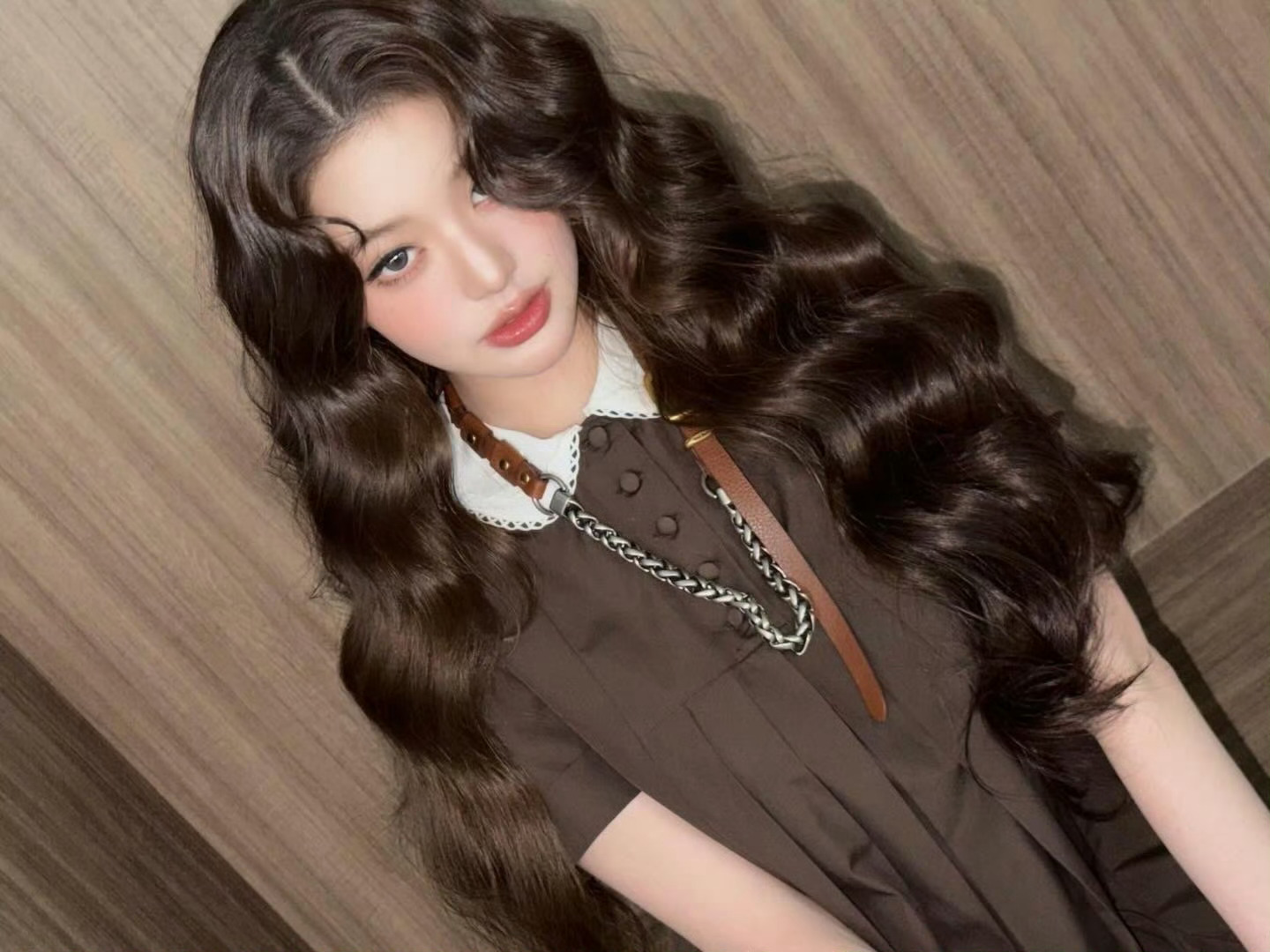 张元英 × Miu Miu 2026秋冬大秀造型大片 🤎巴黎时装周时装周