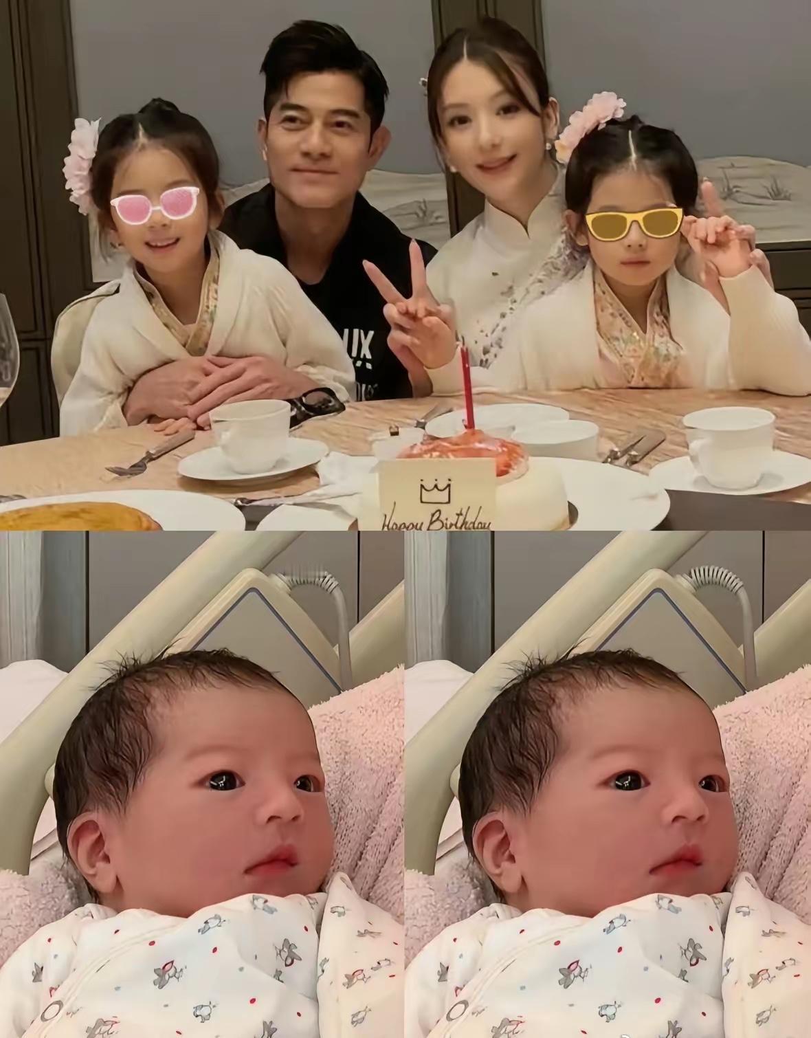 郭富城一家人其乐融融