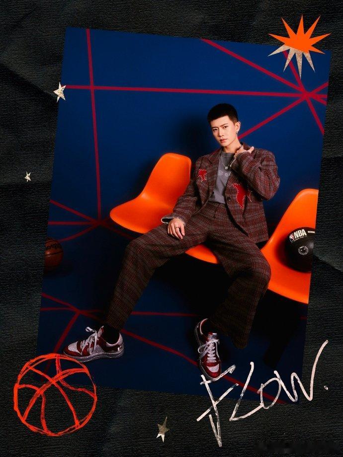 任嘉伦NBA名人赛造型出图任嘉伦两种西装一种态度任嘉伦NBA名人赛造型出图，两种