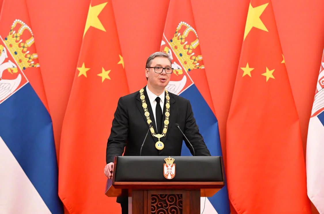 第8位获得友谊勋章的外国领导人，武契奇做了哪些事？中方给了最高承诺！
 
昨天晚