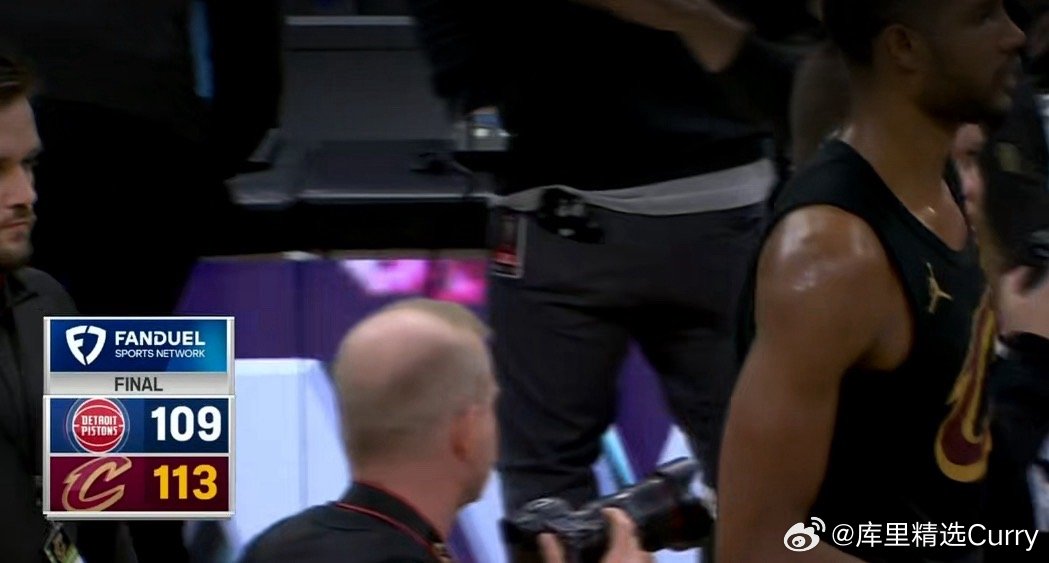 骑士113-109复仇活塞，终结后者3连胜泰森22分4助攻，莫布里18分5篮板4