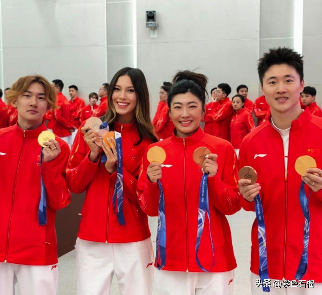 2026年2月28日米兰冬奥会中国体育代表团总结大会在北京举行。米兰冬奥会冠军徐