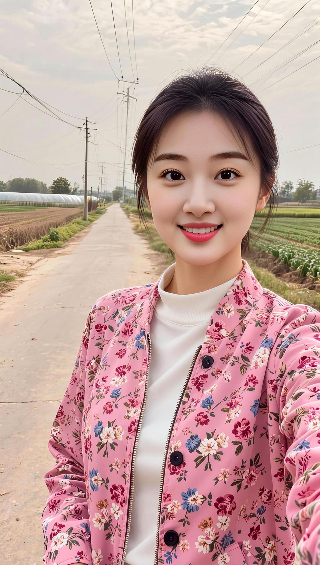 AI田园风自拍 抖音ai创作 助手抖音 我的农村生活