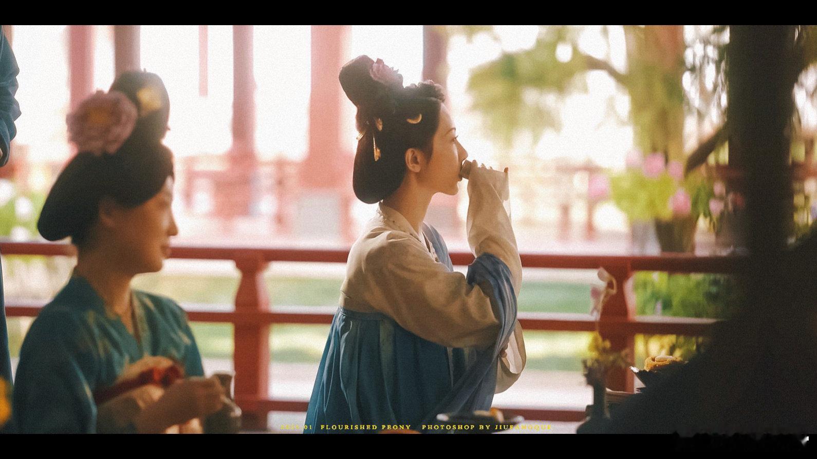 国色芳华里的中式美学 《国色芳华》把中式美学展现得淋漓尽致，让人对传统文化的审美