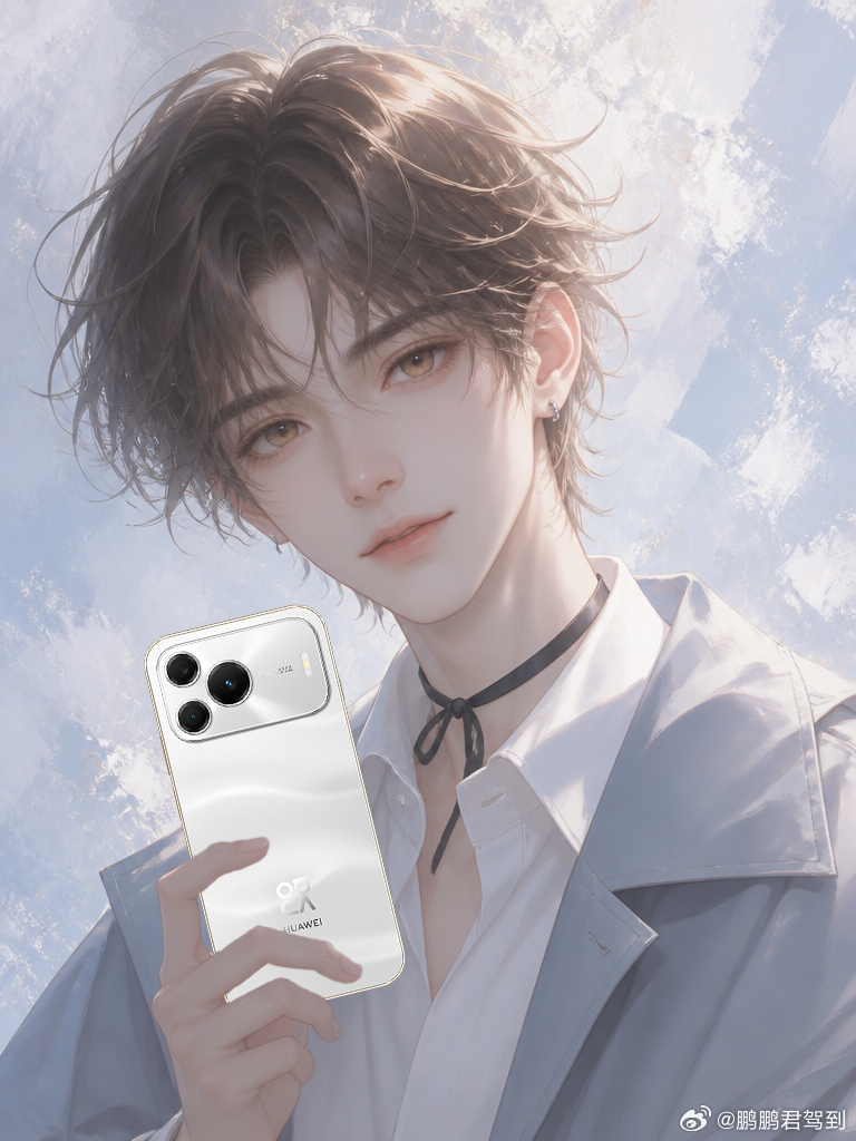 华为nova16 SE 漫画风氛围感拉满了，这个外观颜色和设计真的一眼心动！