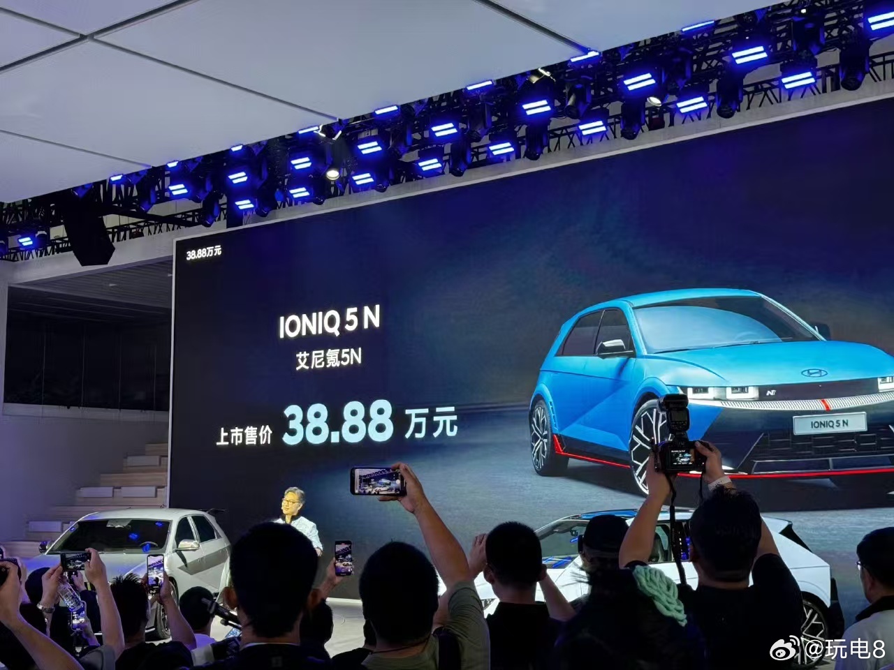 现代Ioniq 5N借着这次#2024成都车展# 公布了国内售价：38.88万元