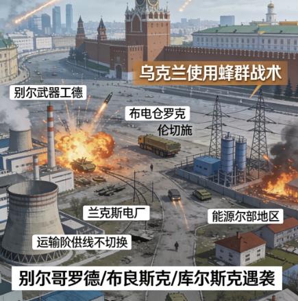 乌克兰用无人机轰炸莫斯科，连续三天用无人机打击莫斯科，这是要对俄罗斯进行全面反击