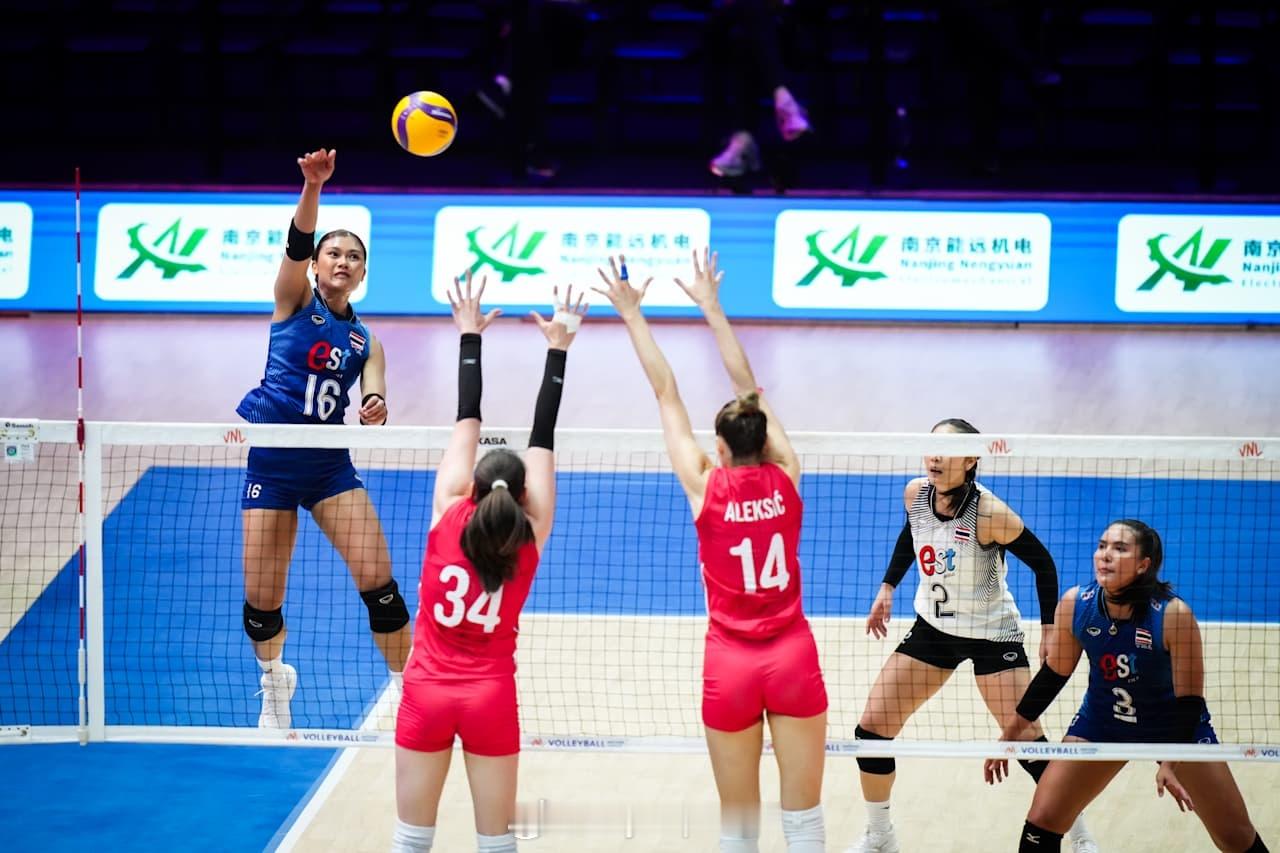 【国家女排联赛塞尔维亚零封泰国】国家排球联赛 6月3日南京，2026国家女排联赛