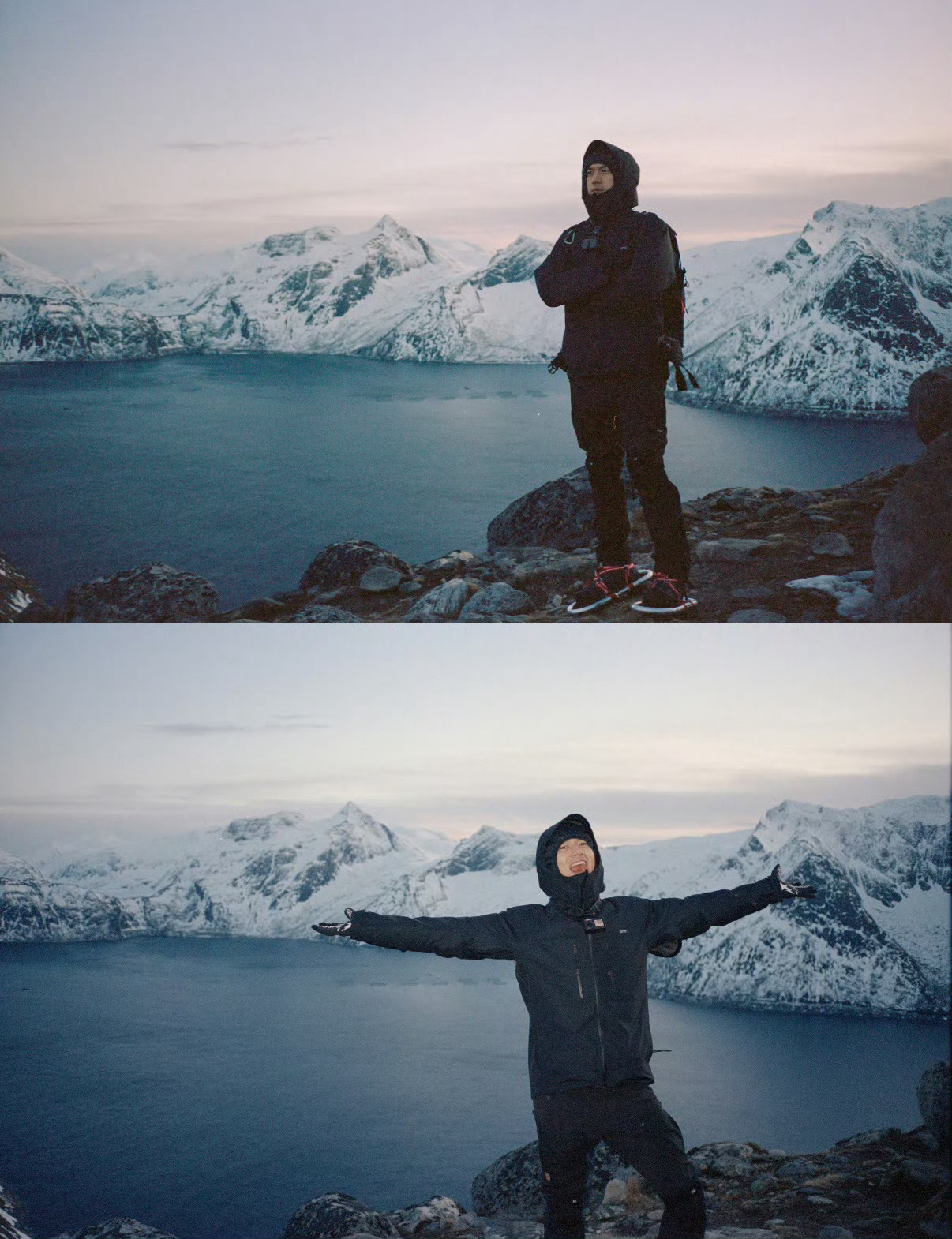 李现 × 挪威旅游随拍碎片 🎞️ 李现挪威旅行照片
