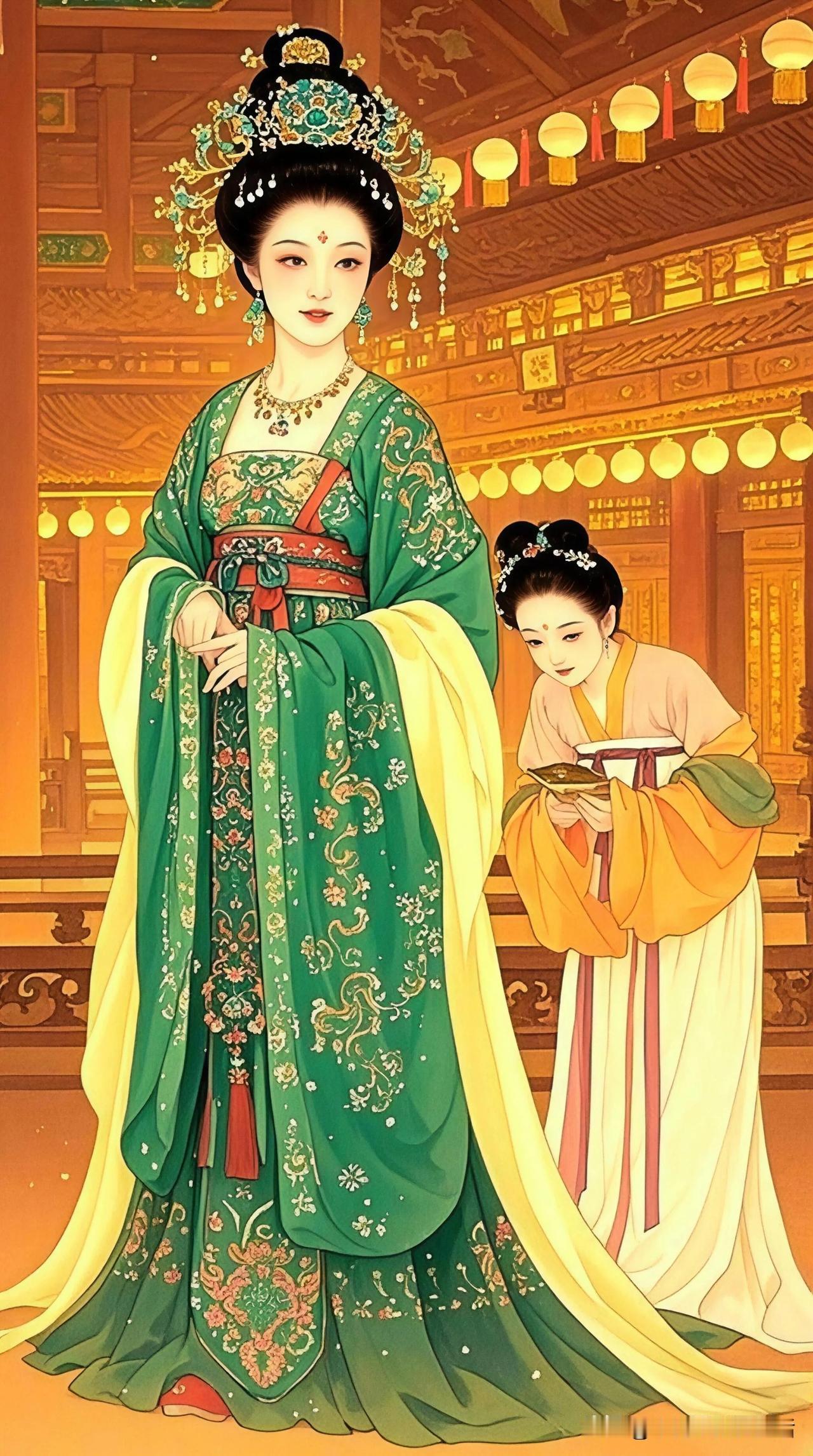 穿越回古代，遇见宫廷美人！