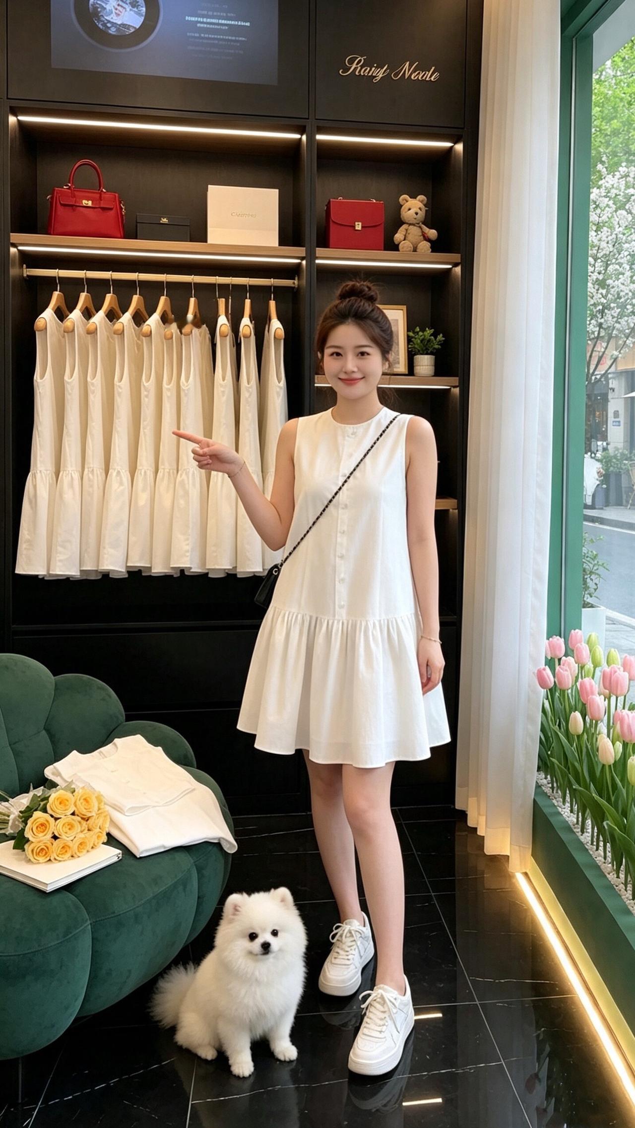 洋气连衣裙休闲百搭洋气减龄夏季新款 这么穿搭太美了