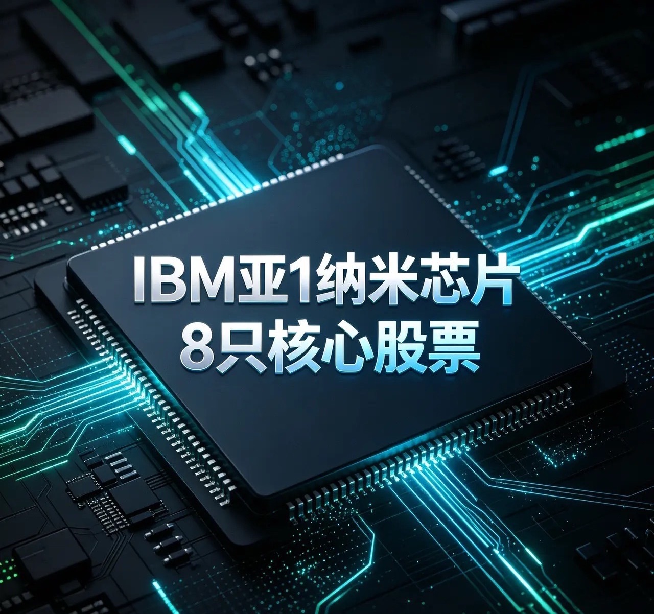 IBM亚1纳米芯片8只核心股票1. 长电科技（600584）最新股价：100.8