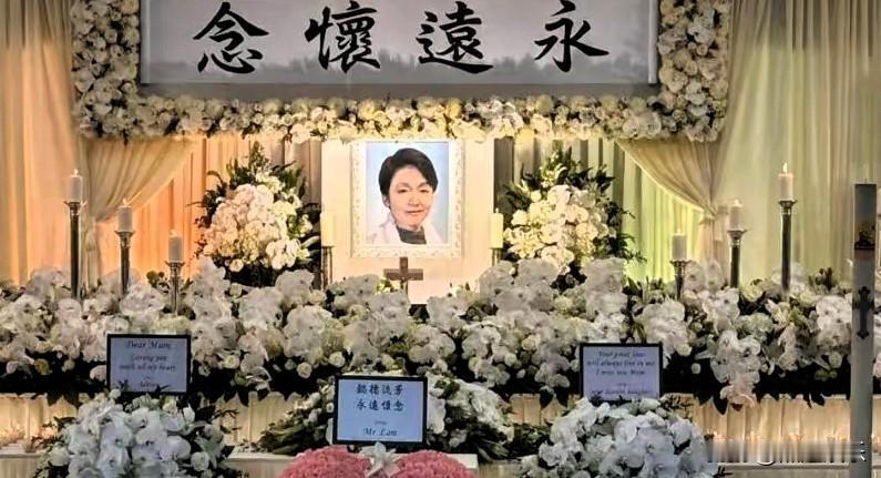 73岁谷薇丽睡梦中离世，半个港圈大佬哭红了眼。

钟楚红摘墨镜那一刻，才看懂《秋
