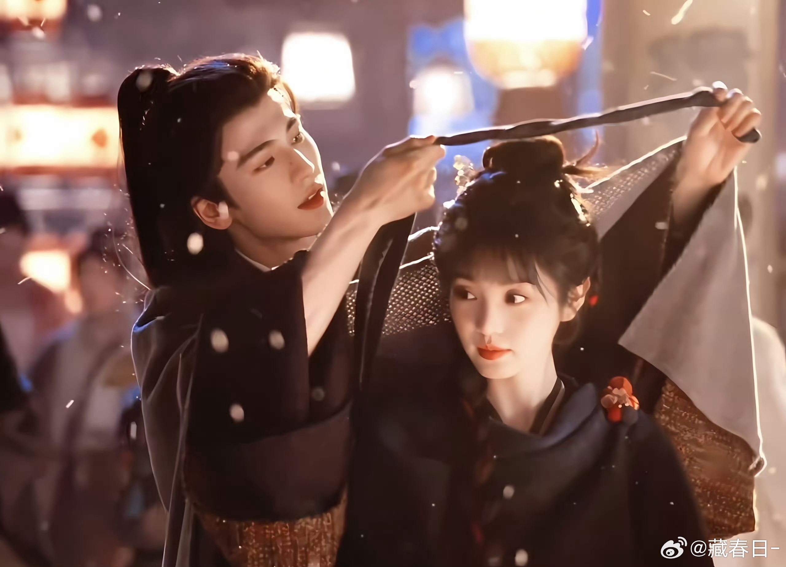 逐玉｜田曦薇｜张凌赫｜壁纸｜手机壁纸田作之赫真的太好了，看得我嘴角一直上扬，壁纸