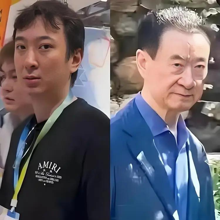 王健林38岁独子王思聪却在美国的乐园中，美女环绕，过着悠闲的生活。父亲正为债务焦