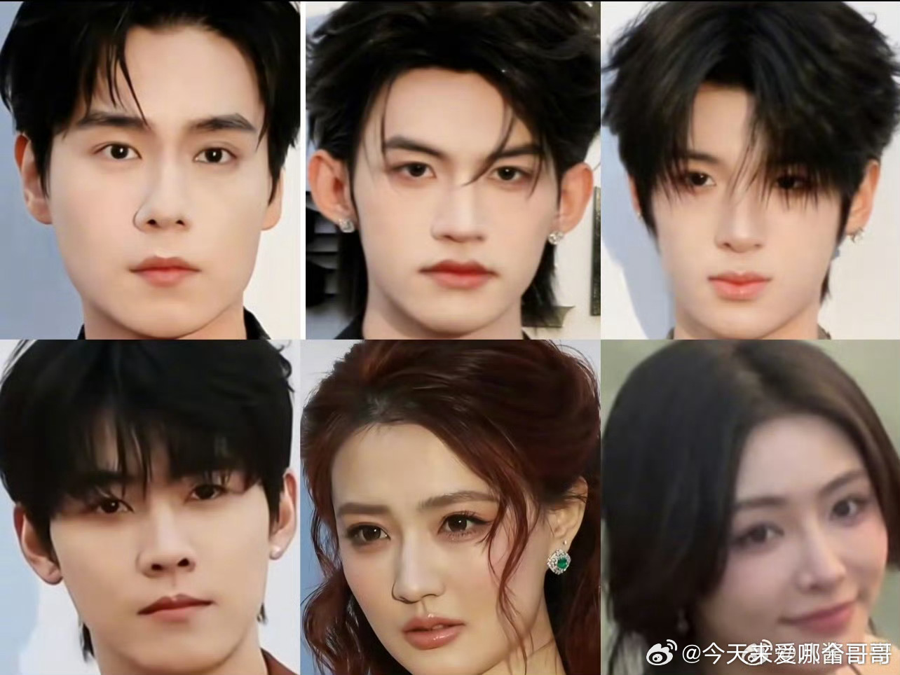 我之前一直觉得云旗长相一般，这样看居然还可以 