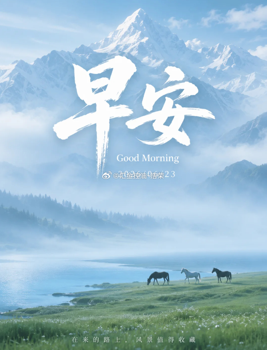 周二 早安各位。行情涨跌自有周期，交易贵在沉心等待，耐得住震荡，才能抓住属于自己