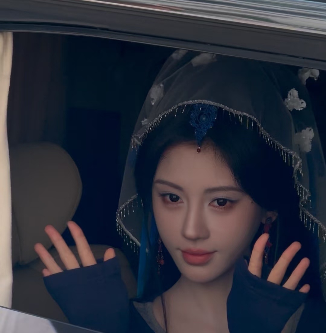 阿黛宝宝好看 鞠婧祎来战头纱造型 ​​​