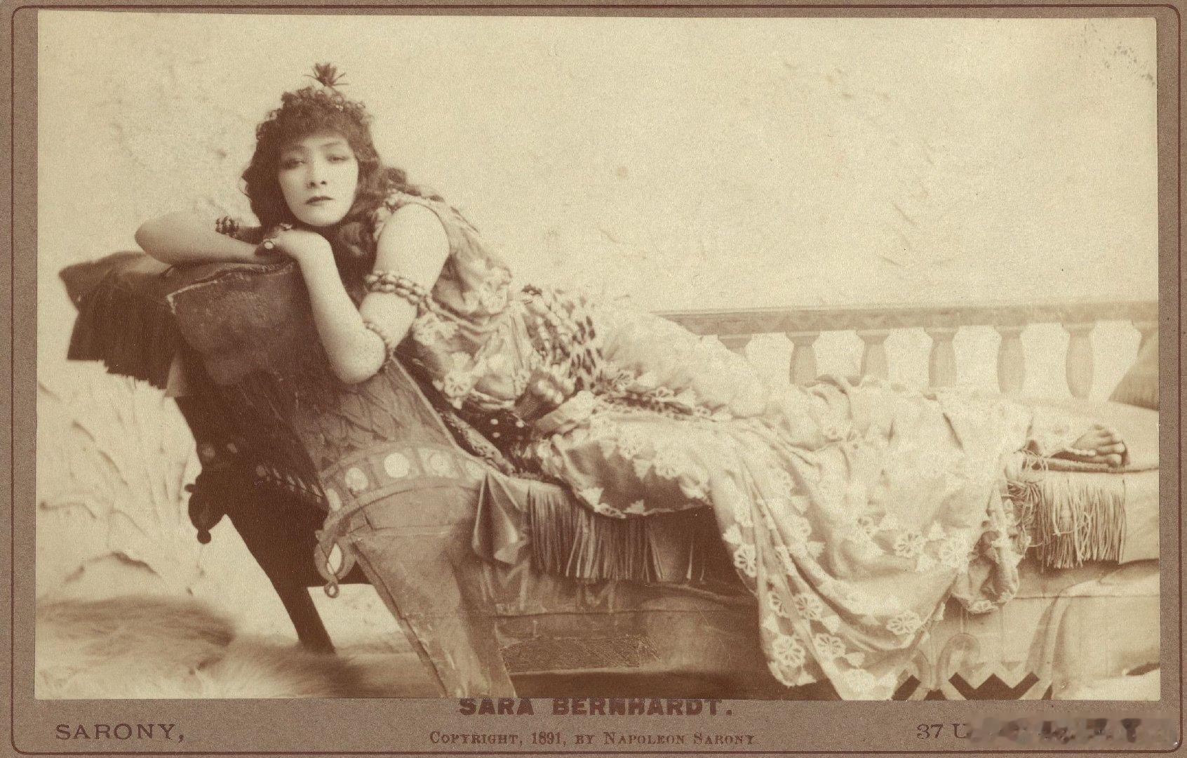 历史知识 历史人物 美国摄影家Napoleon Sarony（1821–1896