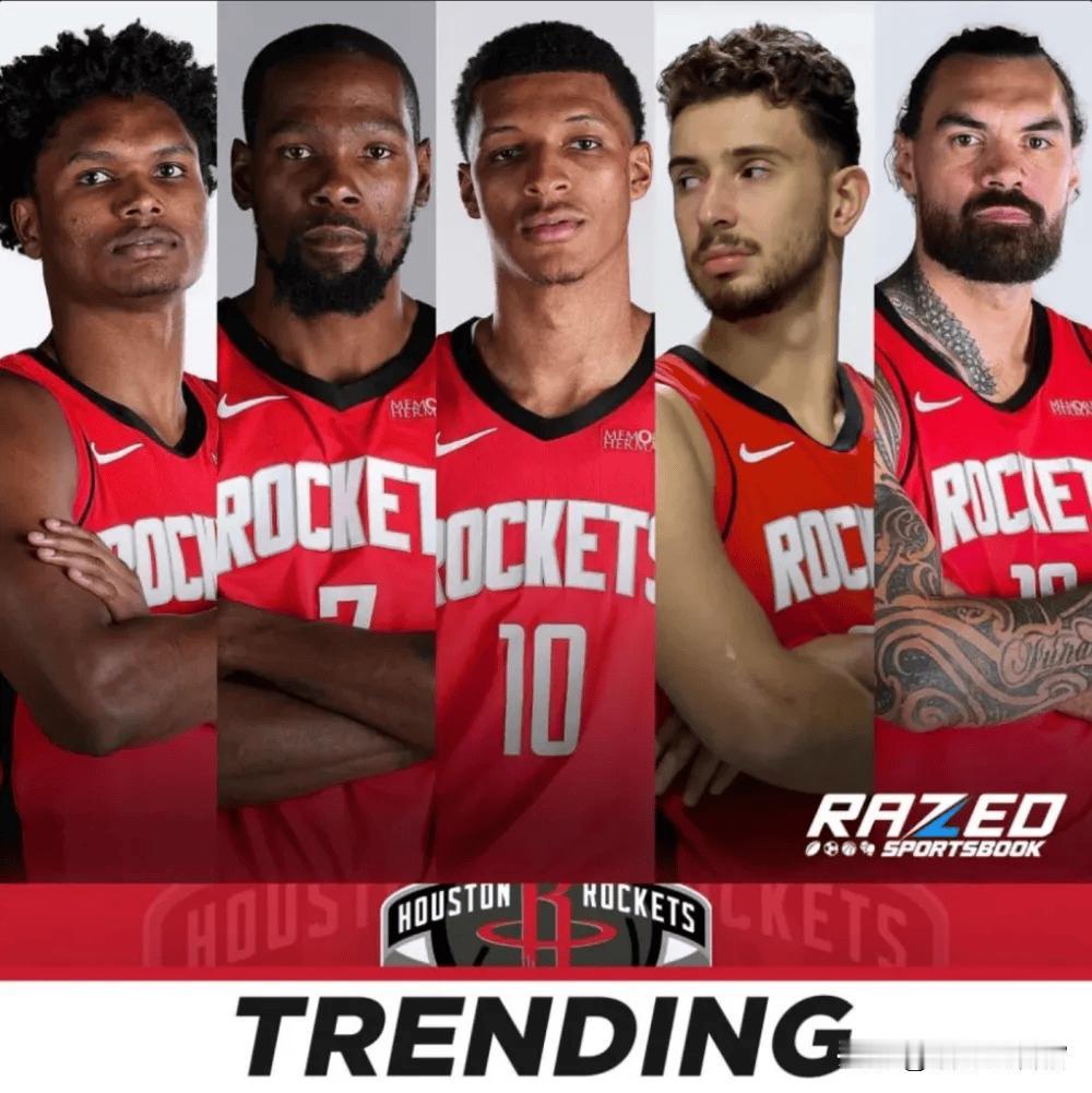 赛季开赛至今，联盟30支球队中仍有五支球队尚未取得赛季首胜，分别是火箭（0 - 