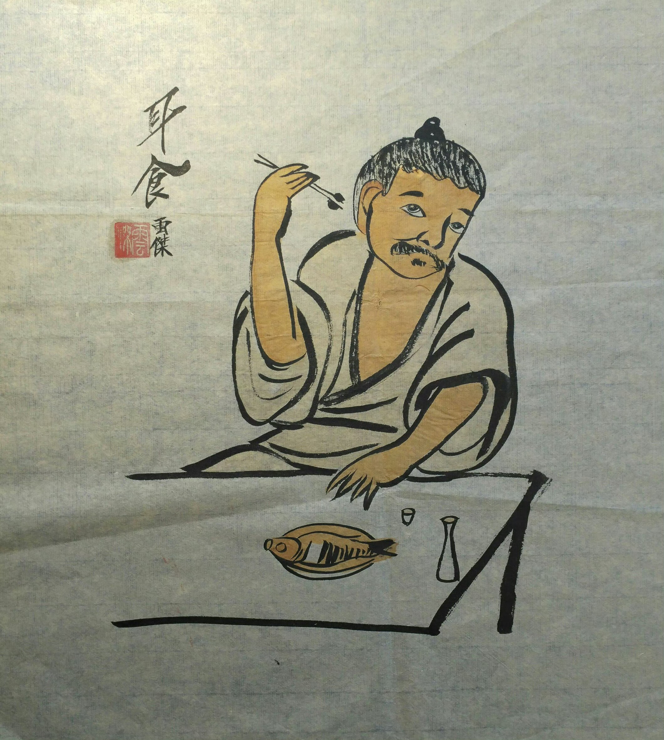 李云杰作品～花鸟人物画欣赏