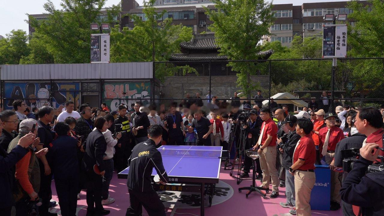 乒乓球体育综艺首登太原 点赞！！！ 