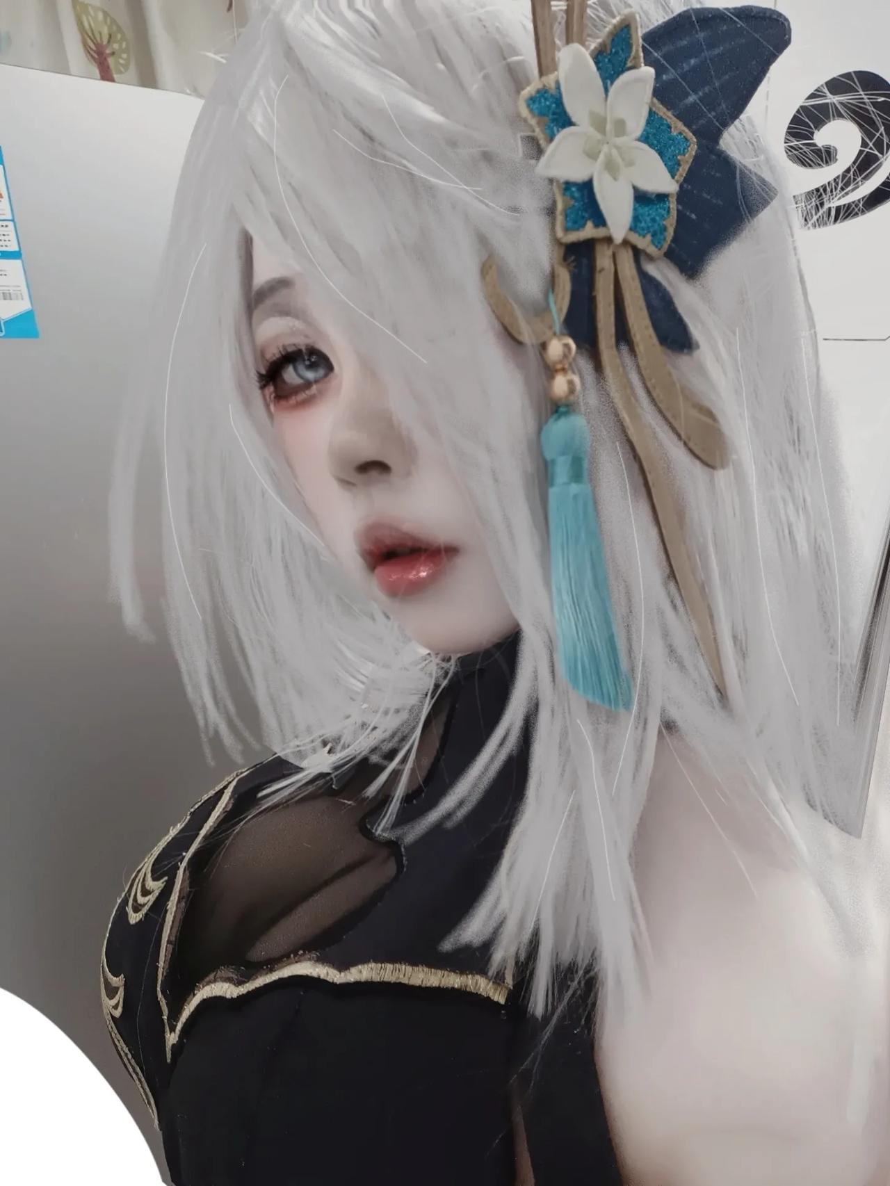 申鹤的新装，同样魅力值满满！#原神# #游戏# #二次元#