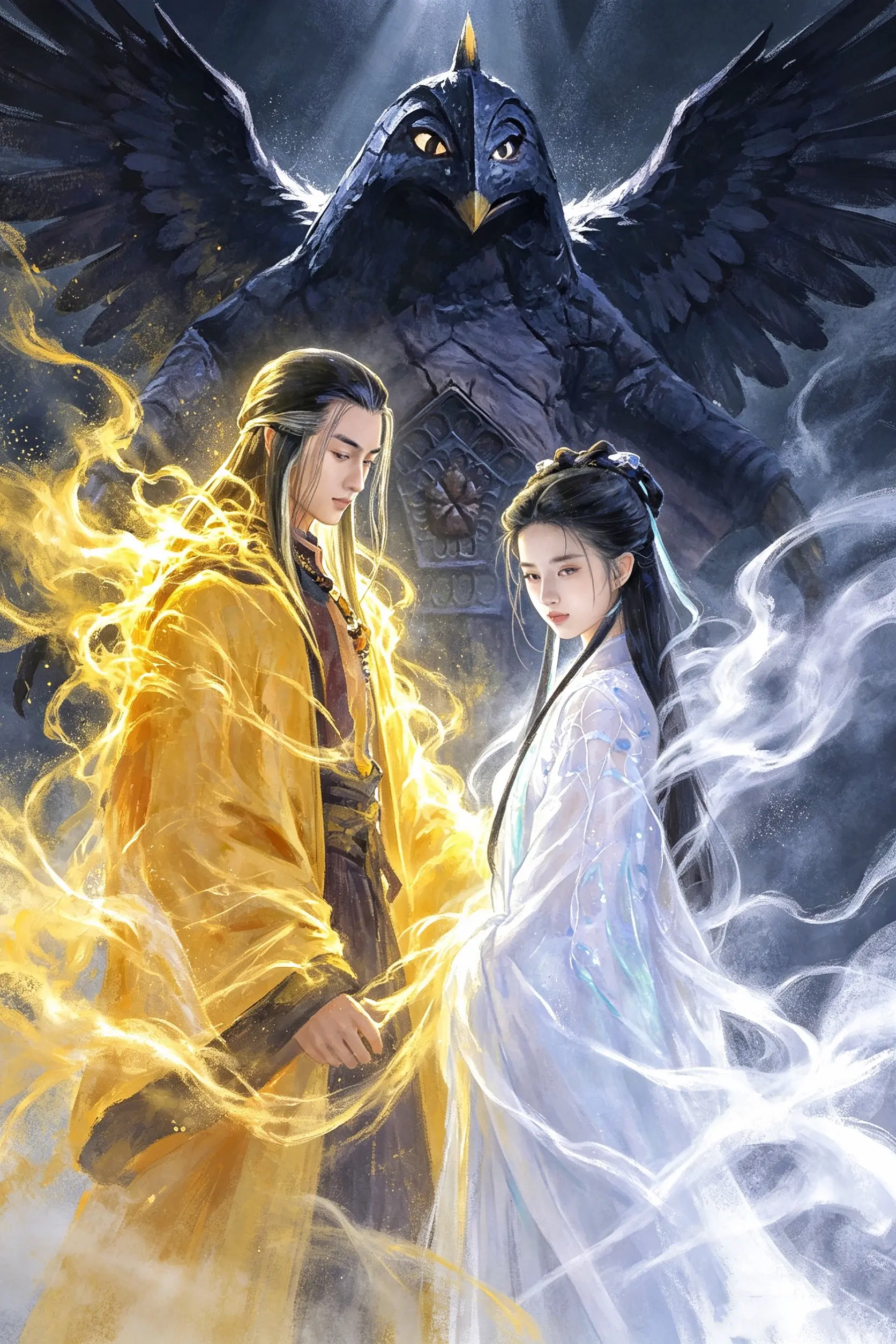 话说那年 杨过断臂后遇到了一只神雕……