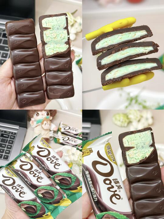 薄门狂喜！终于找了这种薄荷口感的巧克力了！