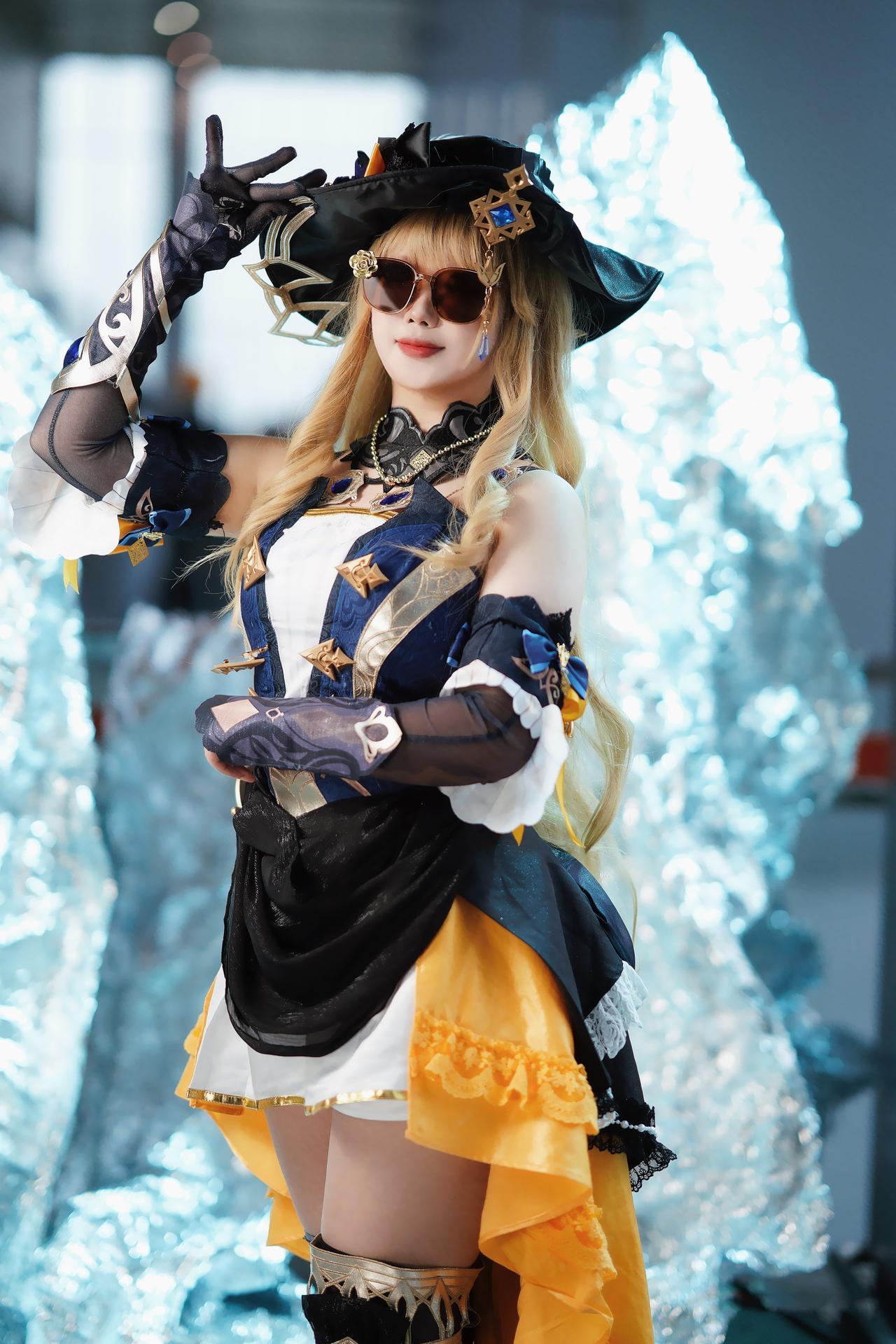 零氪玩家，抽不抽娜维娅都可以。有没有她，不影响游戏体验！
COSER：奶绿kik