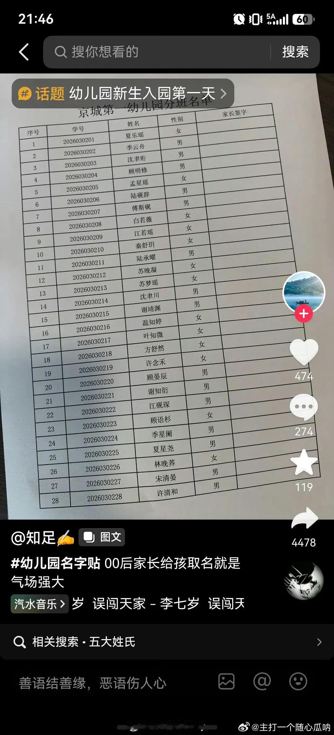 京城啊，可不就是番茄🍅男女主姓名大全嘛！ ​​​