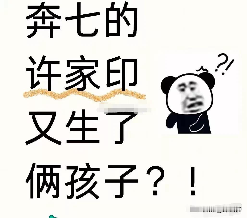 许家印还有两个未成年子女？三种可能：

1、和现年68岁妻子丁玉梅生的，丁玉梅1