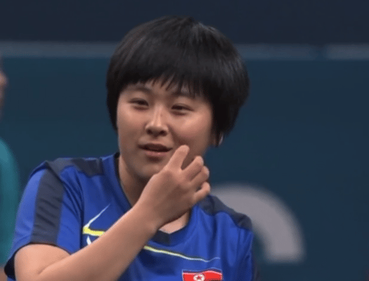 #全民聊奥运#上一秒追平，下一秒被拿下赛点，求金琴英心理阴影面积 ，金琴英：我打