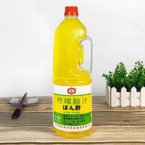 寿司醋制作方法：

配料：
白菊醋：3600ml 
柠檬醋：500ml 
新鲜柠