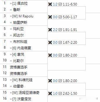 WTA250奥斯汀签表
袁悦vs比勒尔（澳大利亚）
佩古拉和施耐德领衔
袁悦和布