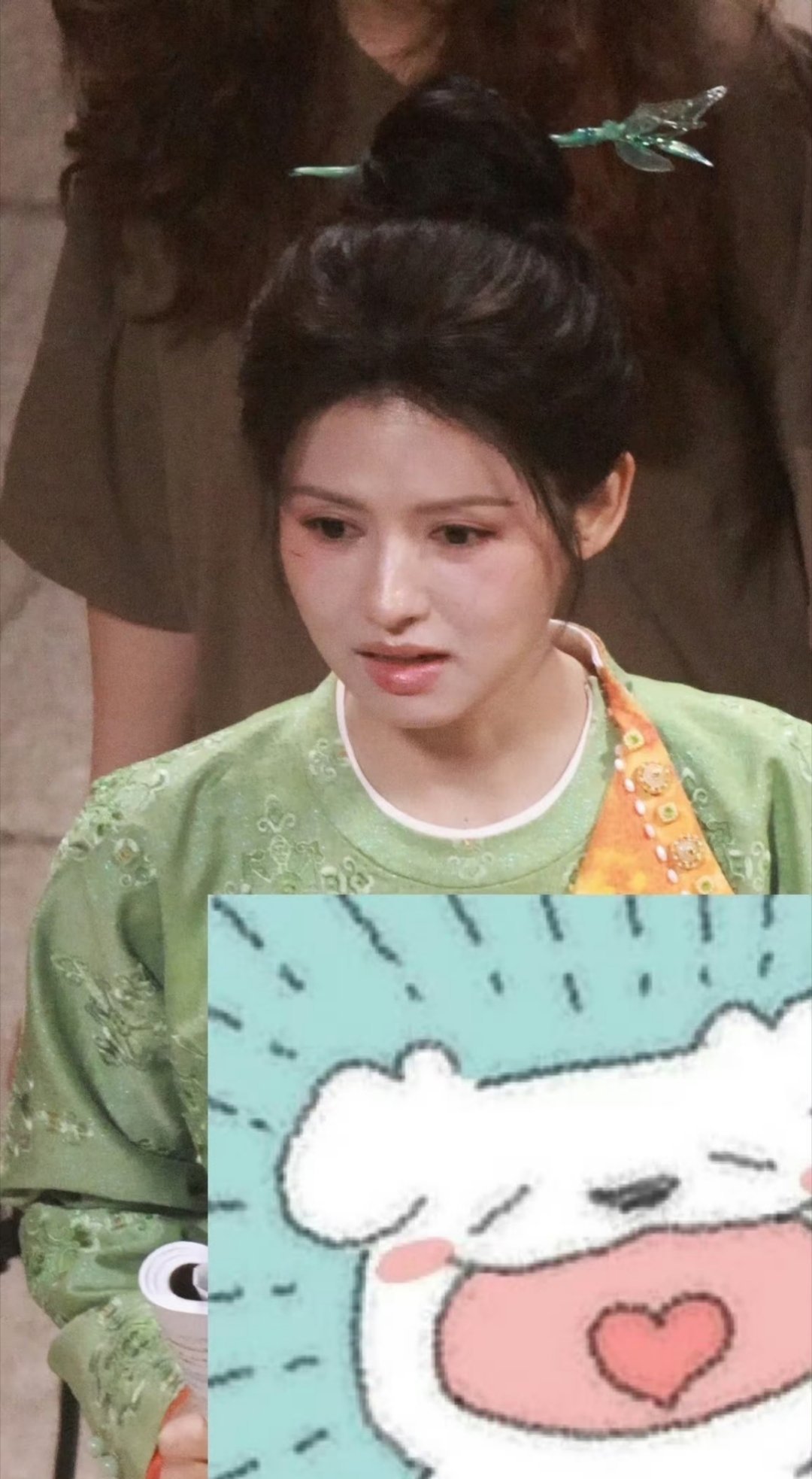 有没有觉得她和张婧仪是同款嘴 