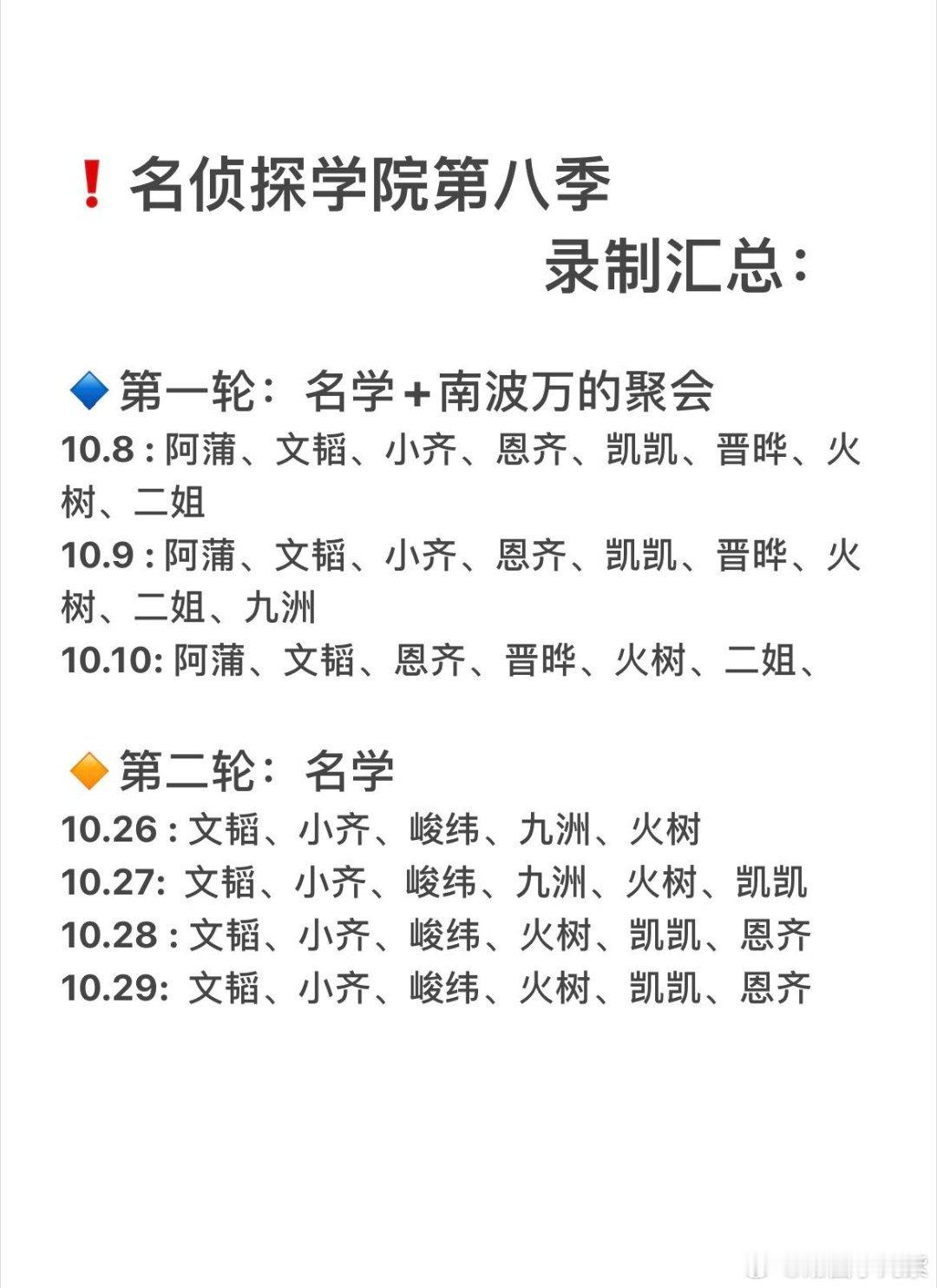 #名侦探学院# 大家都想人齐 谁不是呢 但是又会有一些问题 那么大个节目、制作组
