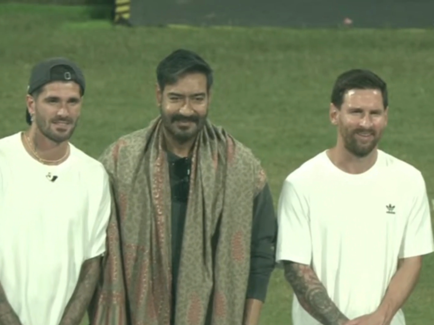 梅西印度行第三站孟买站圆满落幕。活动现场吸引了印度文化、体育等多个领域的知名人士