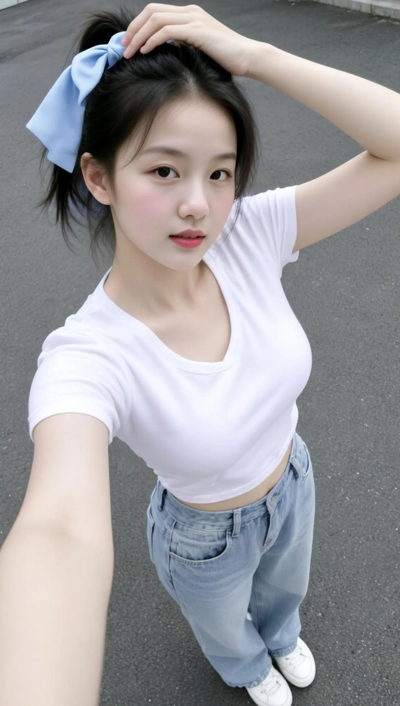 AI清新自拍照 ai创作